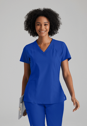  Bluza medyczna damska Barco One, 5105-COBALT