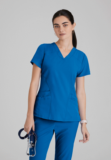  Bluza medyczna damska Barco One,  5106-NEW ROYAL