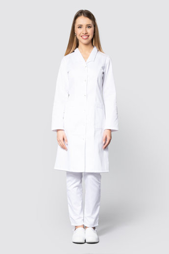  Fartuch medyczny damski, Uniformix UN2033, biały.