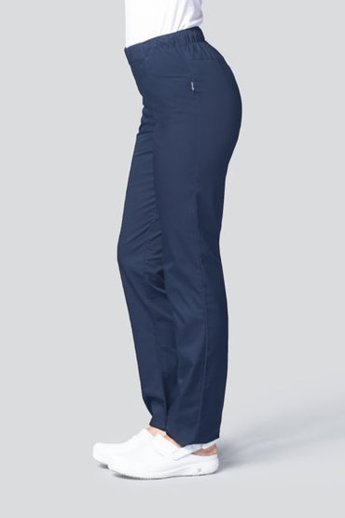  Spodnie medyczne damskie, zwężane nogawki, Uniformix Select, SE121, atramentowy. 