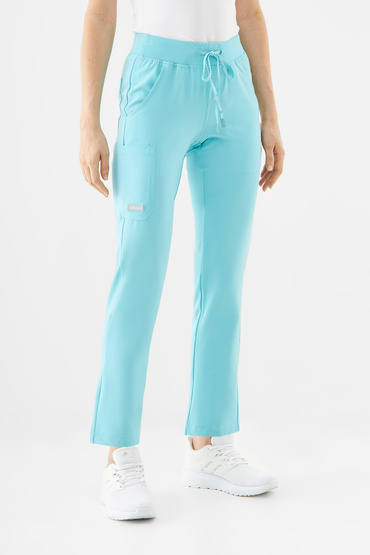 Spodnie medyczne damskie Uniformix Super Flex, 4030 Medical Green