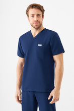 Bluza medyczna męska Uniformix RayOn, 3050, Navy