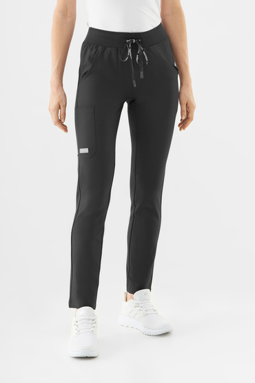 Spodnie medyczne damskie Uniformix Super Flex, 4030 Dark Gray
