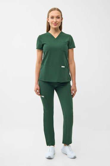 Zestaw medyczny Uniformix RayOn, bluza 3000 + spodnie 3030, Hunter Green