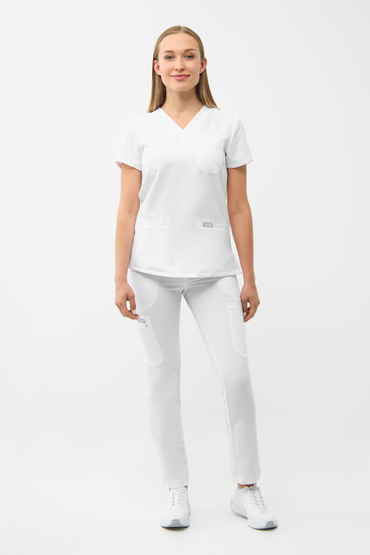 Zestaw medyczny Uniformix RayOn, bluza 3000 + spodnie 3030, White