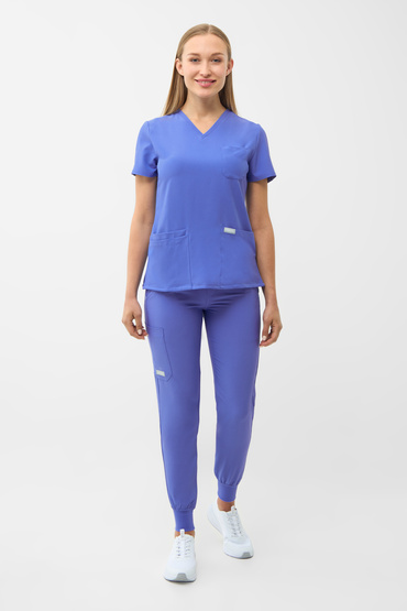 Zestaw medyczny Uniformix Super Flex, bluza 4000 + spodnie 4020, Ceil Blue