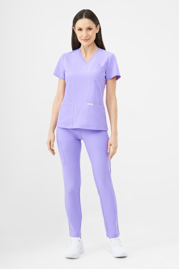 Zestaw medyczny Uniformix Super Flex, bluza 4000 + spodnie 4030, Purple