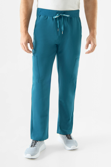 Spodnie medyczne męskie Uniformix RayOn, 3080, Caraibben blue