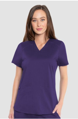 Bluza medyczna damska Med Couture Performance Touch,  7459-GRAP