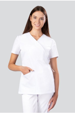 Bluza medyczna wiązana