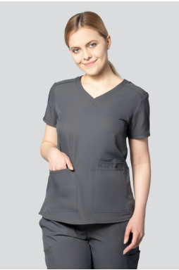 Bluza medyczna damska Med Couture INSIGHT,  2411-PWTR