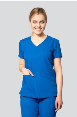 Bluza medyczna damska Med Couture INSIGHT,  2411-ROYL