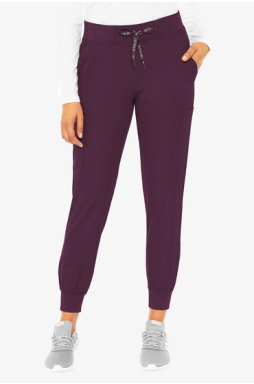 Spodnie medyczne damskie Med Couture INSIGHT 2711-WINE