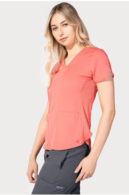 Bluza medyczna damska Med Couture Performance Touch,  7459-CRAL