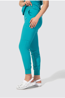 Spodnie medyczne damskie Med Couture INSIGHT 2711-TEAL