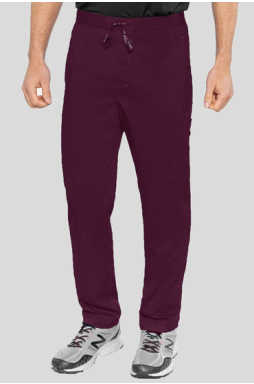 Spodnie medyczne męskie Med Couture RothWear, 7779-WINE