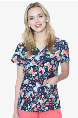 Bluza medyczna damska Med Couture PRINT, 8564 BTFR
