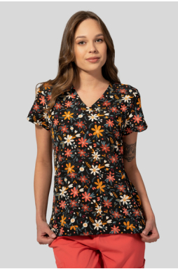 Bluza medyczna damska Med Couture PRINT, 8564 HVFL