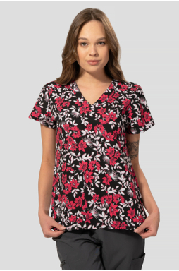 Bluza medyczna damska Med Couture PRINT, 8564 PKPW