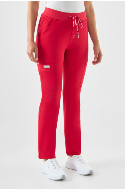 Spodnie medyczne damskie Uniformix RayOn, 3030,Red