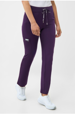 Spodnie medyczne damskie Uniformix RayOn, 3030, Dark Purple