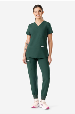 Zestaw medyczny Uniformix RayOn, bluza 3000 + spodnie 3020, Hunter Green