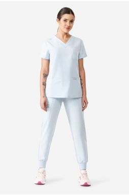 Zestaw medyczny Uniformix RayOn, bluza 3000 + spodnie 3020, Sky blue