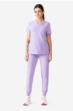 Zestaw medyczny Uniformix Super Flex, bluza 4000 + spodnie 4020, Purple