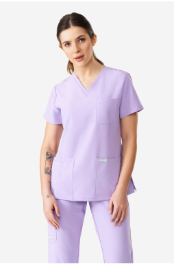 Bluza medyczna damska Uniformix, Super Flex 4000-	Purple