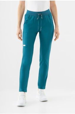 Spodnie medyczne damskie Uniformix Super Flex, 4030 Caraibben blue