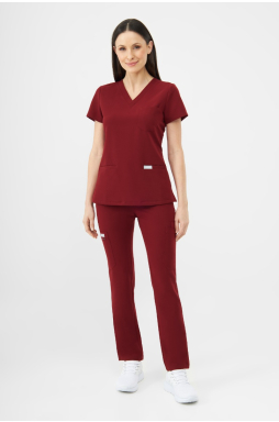 Zestaw medyczny Uniformix RayOn, bluza 3000 + spodnie 3030 Burgundy