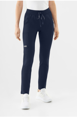 Spodnie medyczne damskie Uniformix Super Flex, 4030 Navy