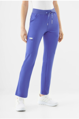 Spodnie medyczne damskie Uniformix RayOn, 3030,Ceil blue