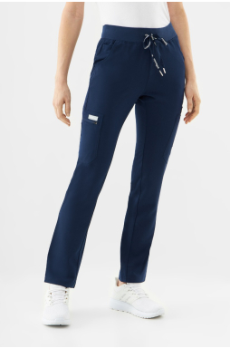 Spodnie medyczne damskie Uniformix RayOn, 3030, Navy