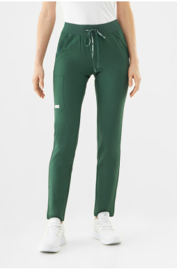 Spodnie medyczne damskie Uniformix Super Flex, 4030 Hunter Green