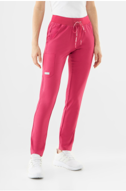Spodnie medyczne damskie Uniformix Super Flex, 4030 Virtual Pink