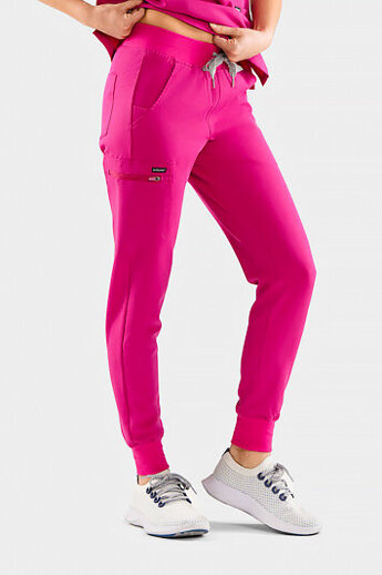  Spodnie medyczne damskie Uniformix RayOn, 3020-Virtual Pink