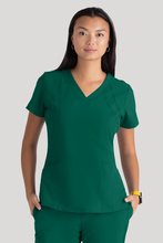 Bluza medyczna damska Barco One, 5105-HUNTER GREEN